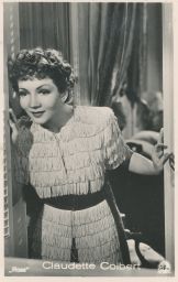 Claudette Colbert americká herečka francouzského původu 1903-1996