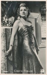 Claire Trevor americká filmová a divadelní herečka 1910-2000