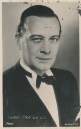Iwan Petrovich srbský filmový herec operní pěvec 1894–1962