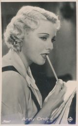 Anna Sophie Ondráková Ondra česká herečka 1902-1987