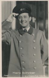Hans Söhnker německý filmový herec 1903-1981