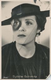 Sybille Schmitz německá herečka 1909-1955