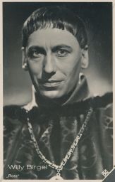 Willy Birgel německý divadelní a filmový herec 1891-1973