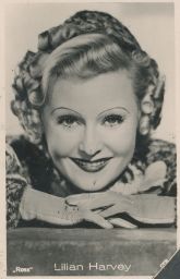 Lilian Harvey britsko-německá herečka zpěvačka 1906-1968