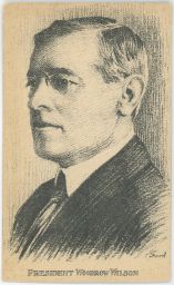 USA prezident Woodrow Wilson