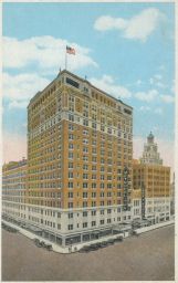 USA Texas Houston Lamar hotel a divadlo / Metropolitan Theatre