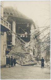 Praha sesutý dům Krakovská Václavské náměstí strážníci 1917