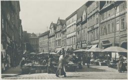 Praha Havelská Zelný trh 15.5.1912