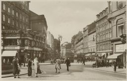 Praha Adria Barhoň Jungmannovo náměstí Národní 30. léta