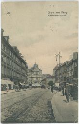 Praha Ferdinandova Národní třída nakl. Jedlička c.k