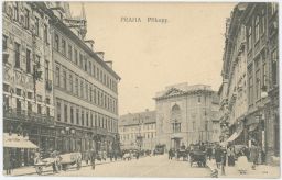 Praha Příkopy Na Příkopě Hybernia 1910