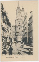 Praha Mostecká K mostu