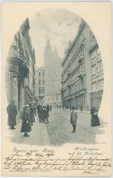 Praha Malá strana Mostecká 1901