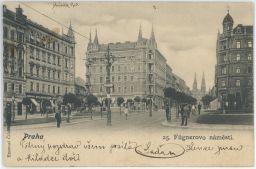 Praha Nové Město Fügnerovo náměstí