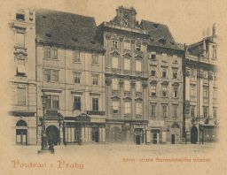 Praha Staroměstské náměstí Vondřejc Šorm Pfauser Karpeles 1899