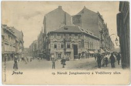 Praha Jungmannov Vodičkova 1900