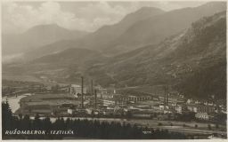 Ružomberok panorama textilka Bromografia 1931