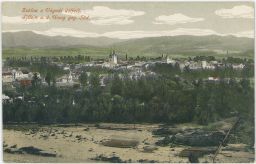 Žilina Váh Zsólna a Vágnál délfelé 1916