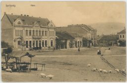 Šahy náměstí trhy husy 1919