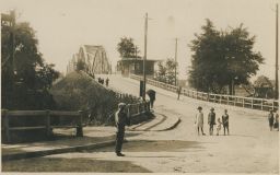 Komárno most Dunaj 1931