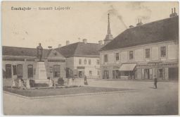 Nové Zámky náměstí Hancos István 1920