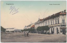 Nagykaróly Carei náměstí Rumunsko 1916