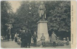 Františkovy lázně pomník Františka Josefa