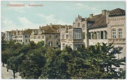 Františkovy lázně Kulmerstrasse Ruská dnes Hotel Pawlik Aquaforum 1908