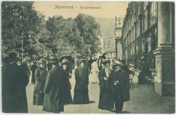 Mariánské lázně Kurpromenade 1908