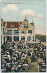 Mariánské lázně pension a hotel Rübezahl razítko
