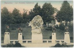 Mariánské lázně pomník dvou císařů 1909