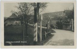 Českobavorské hranice Česká Kubice Domažlice 1930