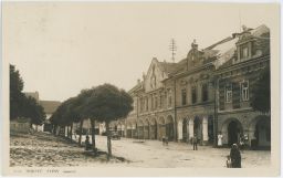 Trhové Sviny České Budějovice náměstí 1934