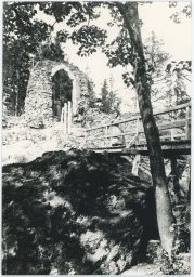 Hrad Lopata Milínov Plzeň-jih soubor 5 orig. foto z původních negativů