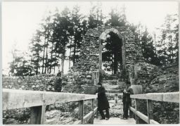 Hrad Lopata Milínov Plzeň-jih soubor 5 orig. foto z původních negativů