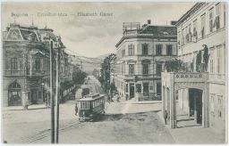 Sopron Erzsébet utca Elisabeth Gasse 1917