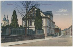 Žamberk Ústí nad Orlicí Nádražní ulice 1918