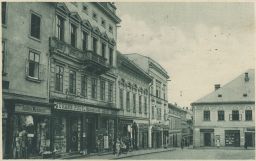 Šumperk Tržní náměstí Johann Pudil 1931