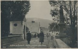 Sušice most Otava foto Nettwall FotoFon 1928