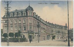 Pirna Copitz Hauptstrasse Weiner Café razítko 1943