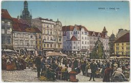 Brno Zelný trh Dohnálek GGJ 1915
