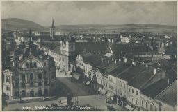 Košice Hlavná divadlo celkový pohled Lichtig