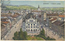 Košice celkový pohľad 20. roky Kriváň