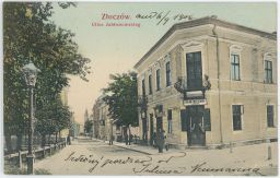 Złoczów Золочів Zołocziw Zoločiv Ulica Jablonowskiego Ukrajina 1906