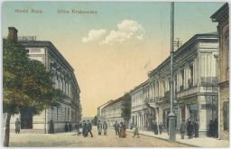 Nowy Sącz Ulica Krakowska 1913