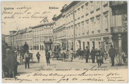 Kraków Krakau Krakov Český restaurant tramvaj 1905