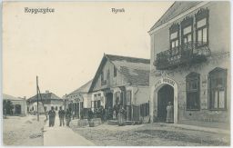 Kopyčynci Копичинці Kopyczyńce Rynek Hotel Podolski Ukrajina 1913