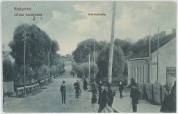 Radymno Jarosław Ulica kolejowa 1914