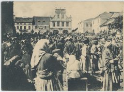 Sandomierz Jarmak w poniedzialek 1917