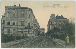 Jaroslaw ul. Kraszewskiego nakl. firmy Aker